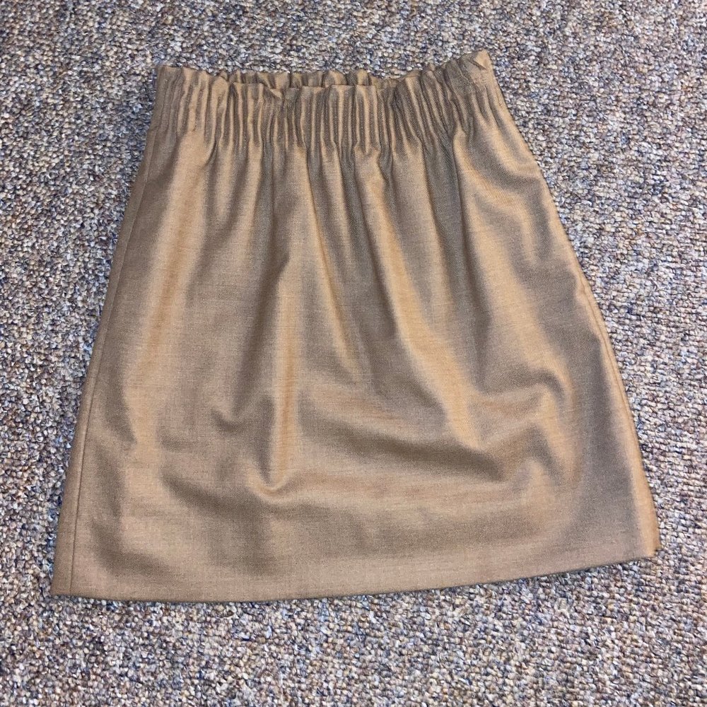 JCrew tan skirt